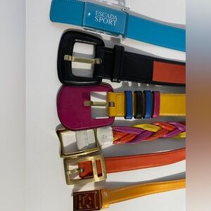 Late 90’s Escada belts set